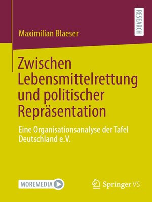 cover image of Zwischen Lebensmittelrettung und politischer Repräsentation